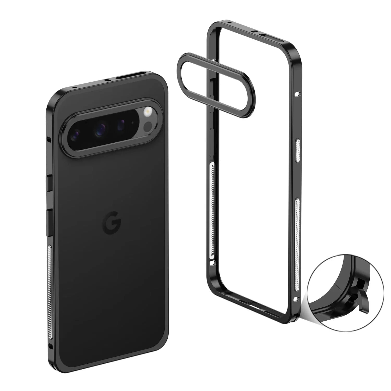 Slim Metal Edge Case for Pixel - The Pixel Store	