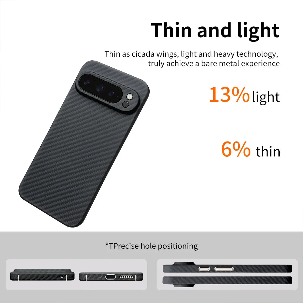 Ultra-Slim Aramid Fiber Case for Pixel - The Pixel Store