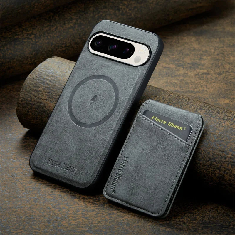 Magnetic Wallet Case with Stand - The Pixel Store	