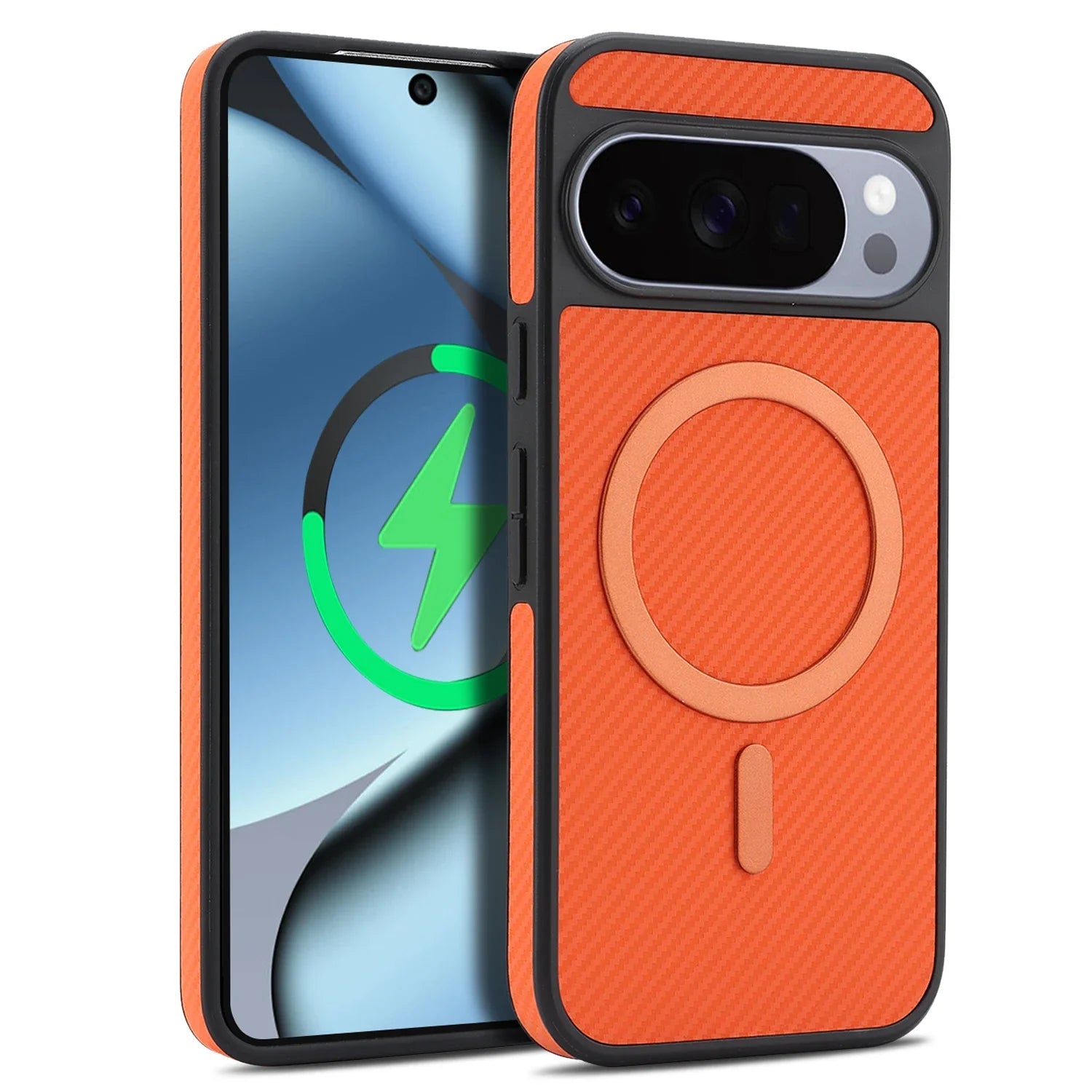 Ultra Thin Carbon Fiber Leather Case For Pixel - The Pixel Store	