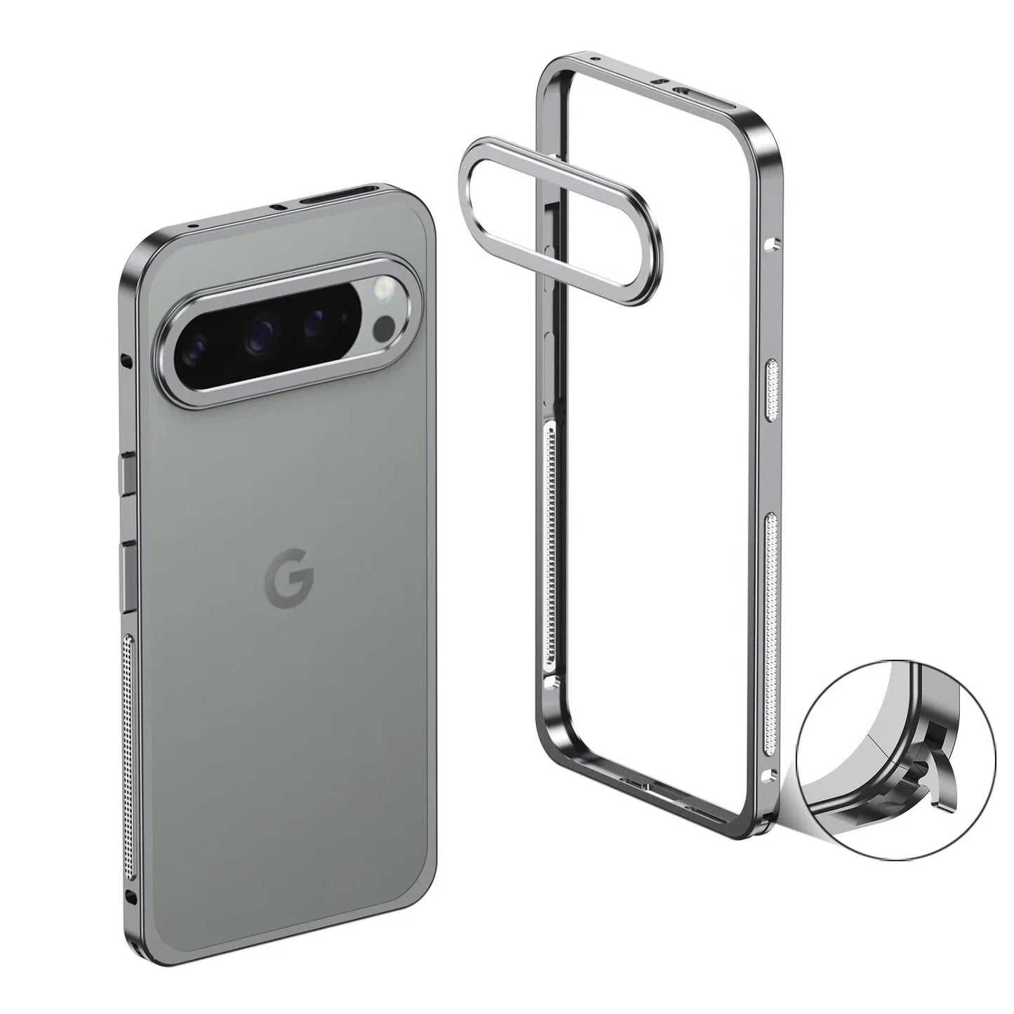 Slim Metal Edge Case for Pixel - The Pixel Store	