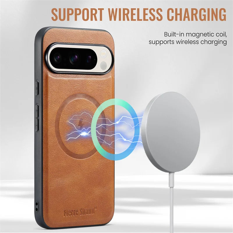 Magnetic Wallet Case with Stand - The Pixel Store	