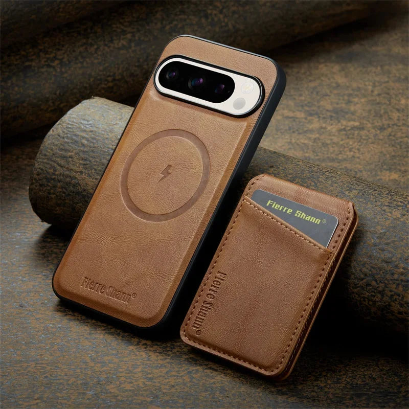 Magnetic Wallet Case with Stand - The Pixel Store	