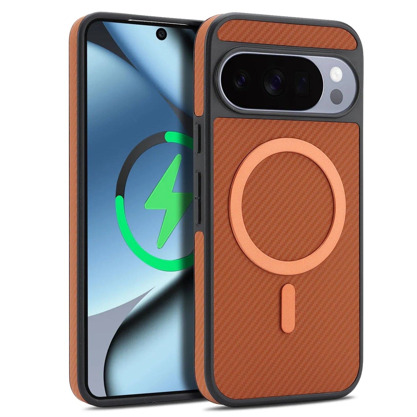 Ultra Thin Carbon Fiber Leather Case For Pixel - The Pixel Store	