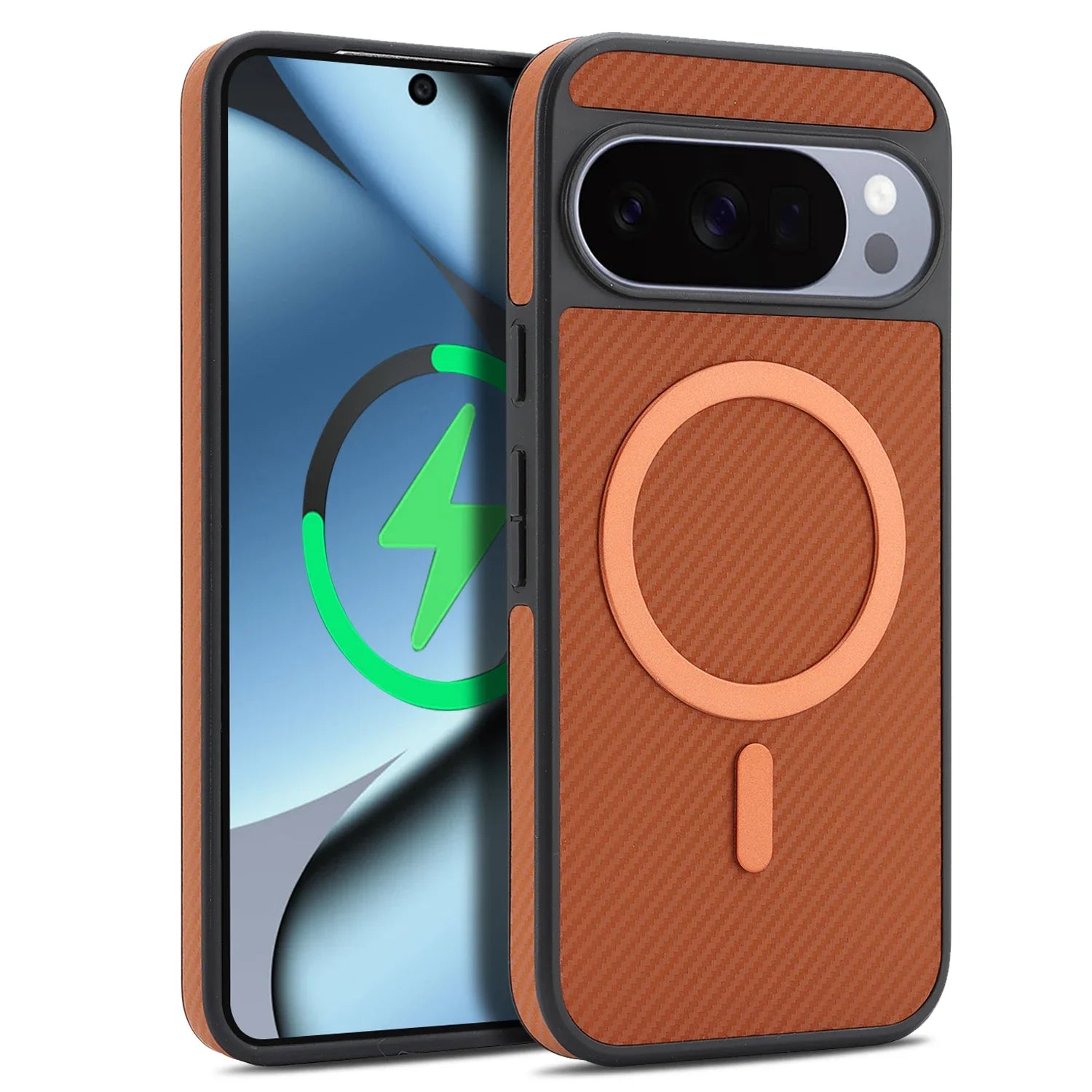 Ultra Thin Carbon Fiber Leather Case For Pixel - The Pixel Store	