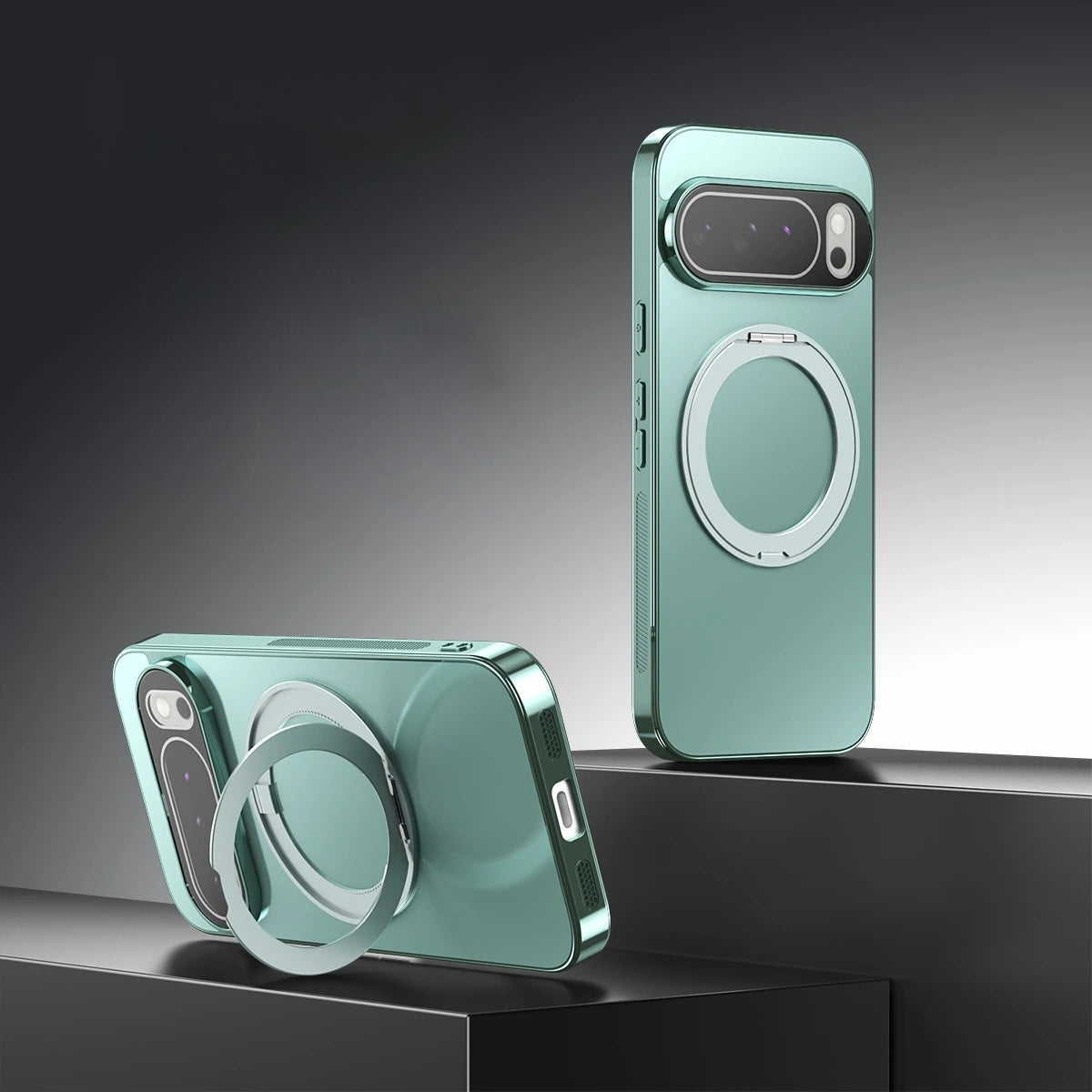 Shockproof Magnetic Case with kickstand - The Pixel Store