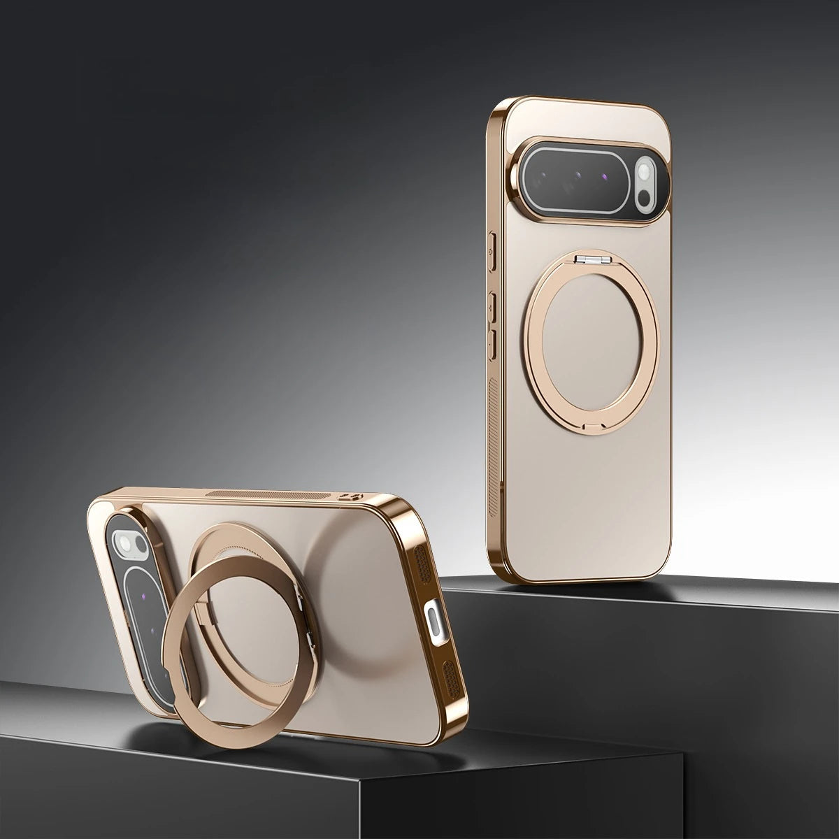 Shockproof Magnetic Case with kickstand - The Pixel Store