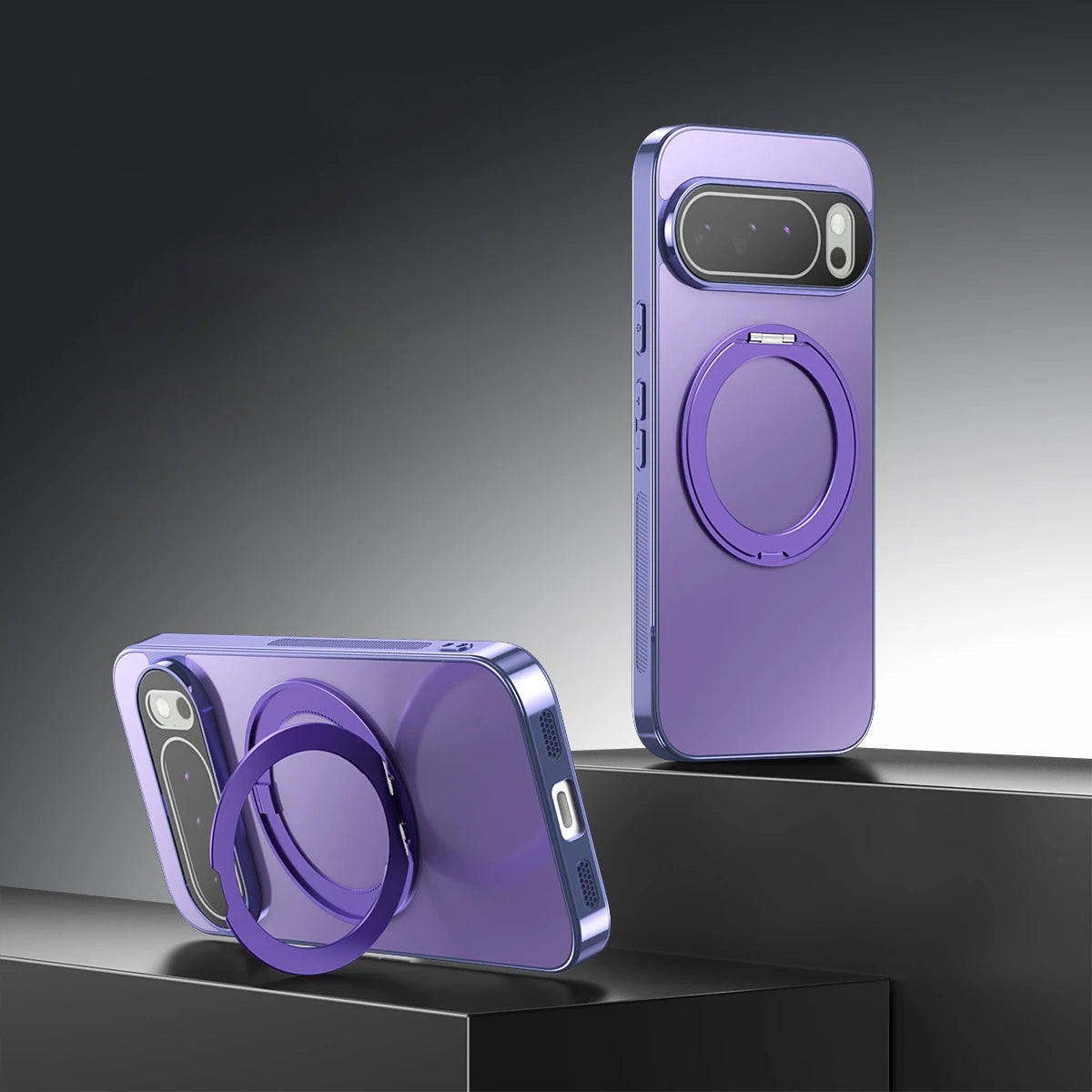 Shockproof Magnetic Case with kickstand - The Pixel Store